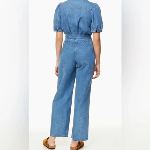 Aritzia Wilfred Free Range Jean Ocean Medium Blue Size 8 - Picture 3 of 7